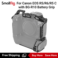 Máy ảnh smallrig lồng cho Canon EOS R5/R6/R5 C với bg-r10 kẹp pin 3464
