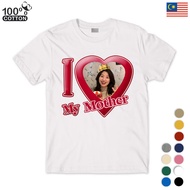 [Cod Custom] Custom Personalized Tshirt Milk Silk T-Shirt With Name Or Message - Perfect Gift For Bi