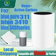 Replacement Compatible with Blueair 3410/311 3400 series air purifier Filter Auto Particle+Carbon  HEPA&amp;Active Carbon Nano Protect filter Air Purifier Accessories