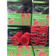 D7 PERODUA ALZA LOWER SPORT SPRING SET - FRONT (2PCS) + REAR (2PCS)