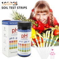 EUCALYTUSMY 100pcs Acidity Test Strips Health Monitors Useful Water Hardness Alkalinity Water Test S