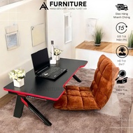 Combo Bàn K Gaming Splus Màu Đen Viền Đỏ Kèm Ghế Tatami | Combo KB02 + Tatami | Nội Thất Anh Hoàng