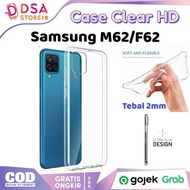 SoftCase Samsung Galaxy M62 / F62 Silicone Clear Liquid Casing HD