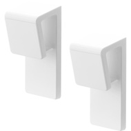 Direct from Japan Yamazaki agnetic Bath Mat & Towel Holder, Set of 2, White, W 1.4 x D 1.2 x H es (3