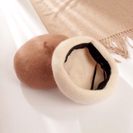 Women & Kids Autumn Winter Wool Beret Hats Korean Version Women Men Beret Hat