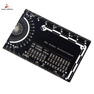 Engineering Drawing Protractor Pocket Engineering Ruler Ruler