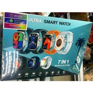 New【2025 LATEST MODEL 】7 IN 1 Ultra 45mm Series 8 Smartwatch Bluetooth Call Wireless Charging Ultra 