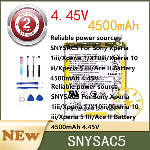 Reliable power source SNYSAC5 For Sony Xperia 1iii/Xperia 1/X10iii/Xperia 10 iii/Xperia 5 III/Ace II