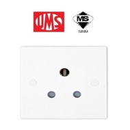 UMS 1015B 15A Ac 1Gang Unswitched Socket Outlet Sirim Approved