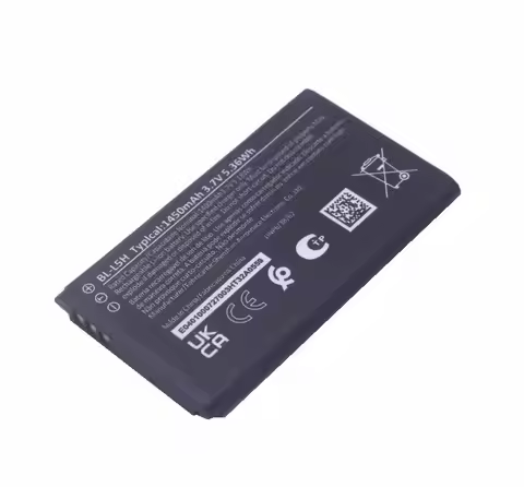 1x 1450mAh 3.7V BL-L5H BLL5H BL L5H Rechargeable Battery For Nokia 105 4G 110 4G 125 150 (2023 Editi
