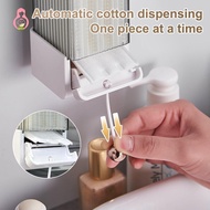 [DPGT] 8-Pa Cotton Pad Dispenser Wall-mounted Solution for Space-saving Homes