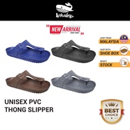 in stock Whaley WL 1001 Unisex Multi-Color Premium Quality PVC Injection Thong Slipper | 男女皆宜多色优质 PV