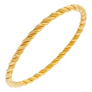 BG5016 Zhulian Gelang  Tangan Saduran Emas Bangle Jewellery Saiz 50mm