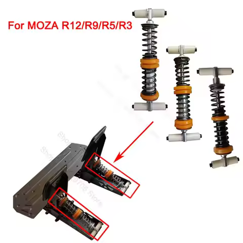 Game Modification Pedal Clutch Throttle Brake Hydraulic Spring Damper Mod Kit For For MOZA R12/R9/R5