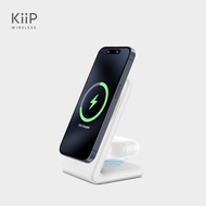 KIIP WIRELESS SPM2 PRO 2IN1 MAGNETIC  WIRELESS CHARGER STAND TWS AIRPODS CHARGING MAGSAFE HOLDER