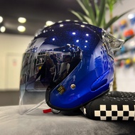 ARC Ritz 2 Tone Special Colour Helmet 2 Tone Visor Spoiler Blue