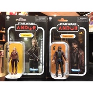 Star Wars Andor The Vintage Collection 3.75" Cassian Andor & Vel Sartha Set of 2 (MOSC)