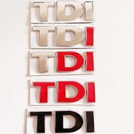 3D Metal Letters For Car Stickers TDI Letters VW Golf 4 5 6 7 JETTA PASSAT MK2 MK4 MK5 MK6 MK7 TDI E