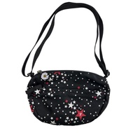 Pre-loved Agnes b. Enfant Star Print Black Sling Bag Kids Crossbody Purse (with flaws)