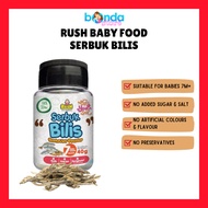 RUSH BABY SERBUK BILIS 40G 7M+ ANCHOVY SEASONING POWDER