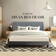 [FREE GIFT 1 X RM99 T-SHIRT]  Linus Divan (King / Queen / Single) Size Bed Frame (Mattress Not Included/ Tilam tidak termasuk) / Katil murah / King/Queen/ Single