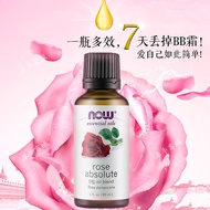 American NOW NOW Rose Essential Oil 30ml Damascus Rose Essential Oil 5% Massage Moisturizing Moistur