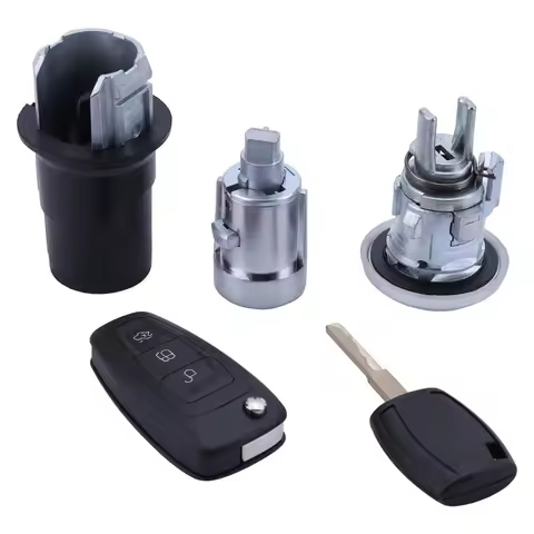 Car Steering Ignition Switch Lock Barrel Cylinder With 2 Keys FOR FORD TRANSIT CUSTOM MK8 LOCK SET