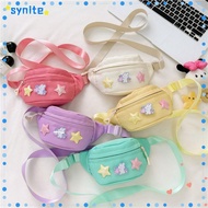 SYNITE Waist Bag, Kawaii Star Waist Pack,  Canvas Fanny Pack Women Girls Kids