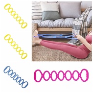 EDANP Multicolor 7 Ring Stretch Resistance Band 70cm 7 Ring 7 Ring Exercise Band Physical Therapy Ba