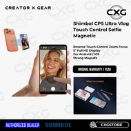 Shimbol CP5 Ultra Touch Screen Control Phone Selfie Monitor Magnetic 1080 HD for [IOS Android]