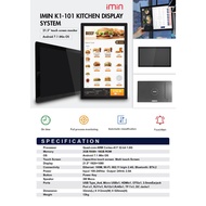 Kitchen Display 21 inch of Imin K1-101 KDS 21 inch Touch screen monitor for Loyverse software