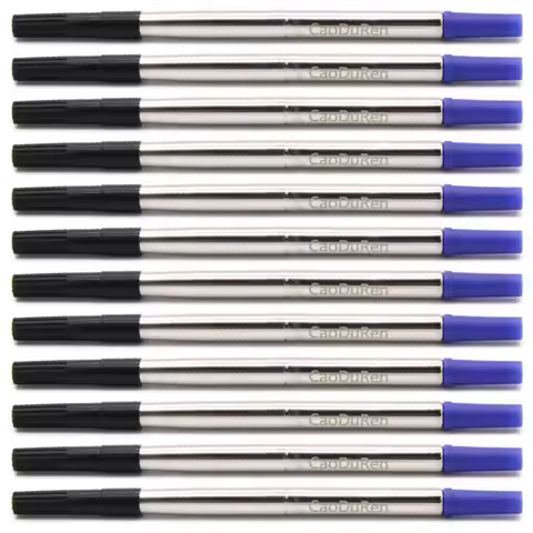 116mm long 7mm diameter Ballpen Rollerball Pen Refills Ballpen Refills For Parker 3021531 1905323 Ge