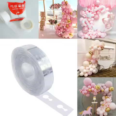 Balloon Glue Point Balloon Chain Latex Macaron Balloon Birthday Wedding Arch Festival Celebration De