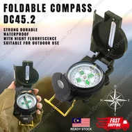 D45-2 Military Compass Portable Metal Lensatic Pocket Watch Compass Outdoor Camping Hiking Travel Pe