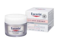 【蘇菲的美國小舖】Eucerin Q10撫紋保濕面霜 48g 無香料 維生素E 緊緻 滋潤 乳霜