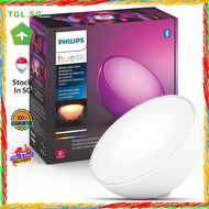 Philips Hue Go V2 White and Color Portable Dimmable LED (Bluetooth &amp; Zigbee) Smart Light Table Lamp, White