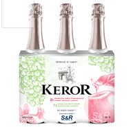 Keror Sparkling Apple Pomegranate and White Grape 3 bottles