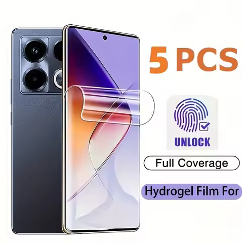 5Pcs HD/Matte/Privacy Hydrogel Film for Infinix Hot 60 Pro + 60i 50i 40i Hot 50 40 Pro Hot 30 40 50
