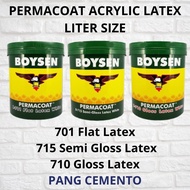 ✼Boysen Liter Permacoat Latex Flat / Semi Gloss / Gloss
