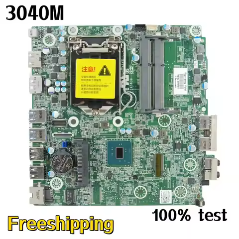 CN-0MR5MV For DELL Optiplex 3040M 3040 Micro Motherboard MGK50 0MGK50 MR5MV DDR3L Mainboard 100% Tes