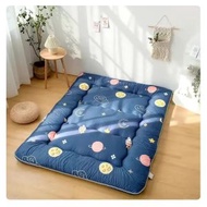 可摺疊榻榻米地板墊柔軟床墊兒童防撞墊(厚度8cm) (Color: 19) 90x200cm