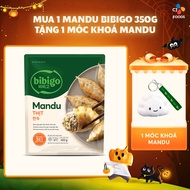 [Mua 1 tặng 1 móc khóa mandu] Bánh xếp Mandu Bibigo nhân Thịt 350g
