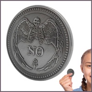 Decision Maker Souvenir Commemorative Coin Interesting Decision Maker Lucky Coin Rust Proof Yes No C