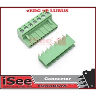 2EDG 5.08 7P straight Green Terminal pin Block Connector screw 5.08mm