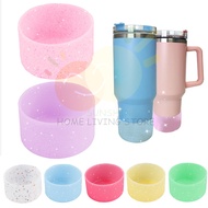 LINBAI Shiny Silicone Boot for Aquaflask Accessories Hydro flask Water Bottle Anti-Slip BPA Free Bottom Glitter Boot