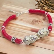 招財貔貅蠶絲蠟線手鍊