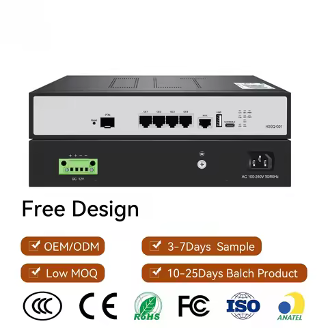 HSGQ-GPON OLT 4/8/16 PORTS Mini Olt Fiber Optical Network Terminal GPON Olt Gpon 4 Ports