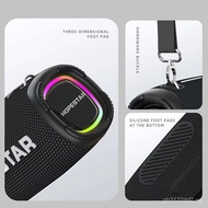 HOPESTAR  A6MAX Outdoor Portable Wireless Bluetooth Speaker with Hand Strap and Microphone