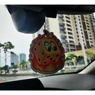 Mooneyes Car Aromatherapy Scented Moon Rearview Mirror Perfume Trend Moon Eyes Pendant