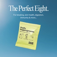 Focus Foods - Daily Supergreens (alkalizing, fiber drink): spirulina, wheatgrass, barley grass, alfa